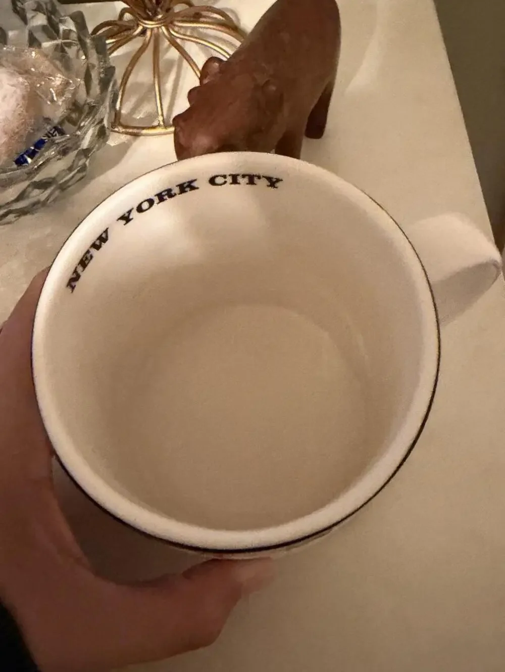 Starbucks New York City Mug 2012 Collector Series 3D Skyline Relief Taxi 16oz